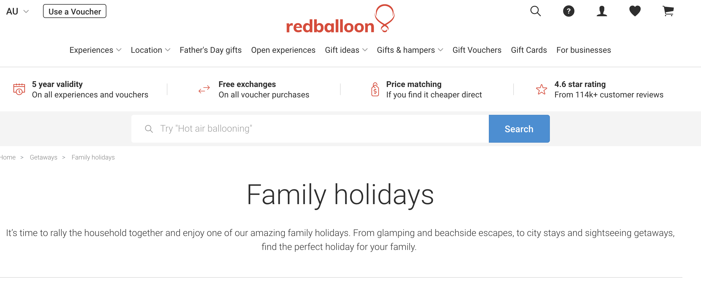 Australia’s Top 10 Family Holiday Deals List