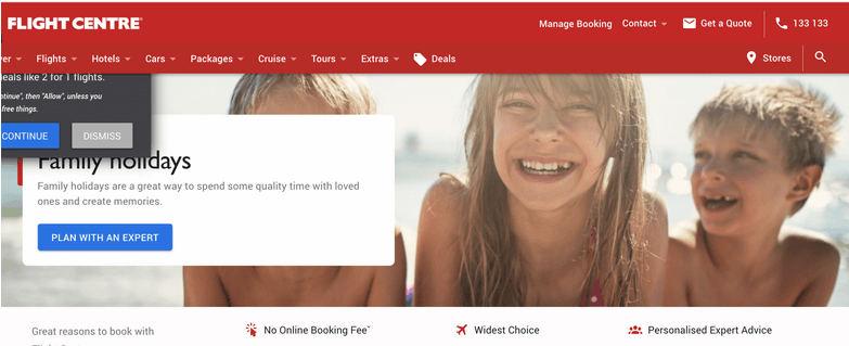 Australia’s Top 10 Family Holiday Deals List