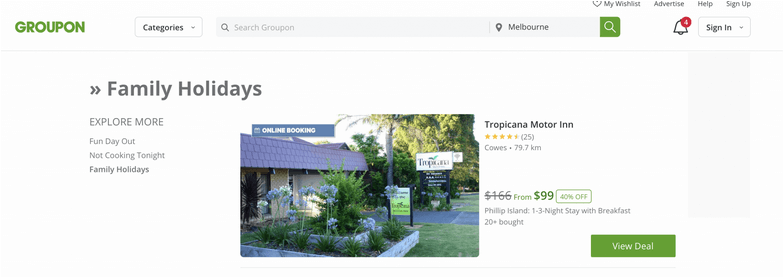 Australia’s Top 10 Family Holiday Deals List