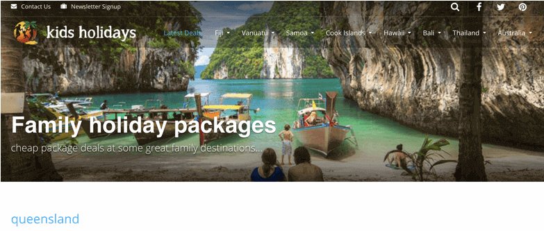 Australia’s Top 10 Family Holiday Deals List